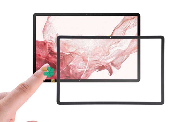 قیمت گلس سرامیکی تمام صفحه برای تبلت سامسونگ Tab S8 Plus - عدم جذب لک و اثرانگشت